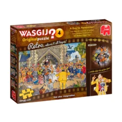 Wasgij? No. 4 Original Retro – Casse-tête 1000 Pcs – Une Journée Inoubliable!