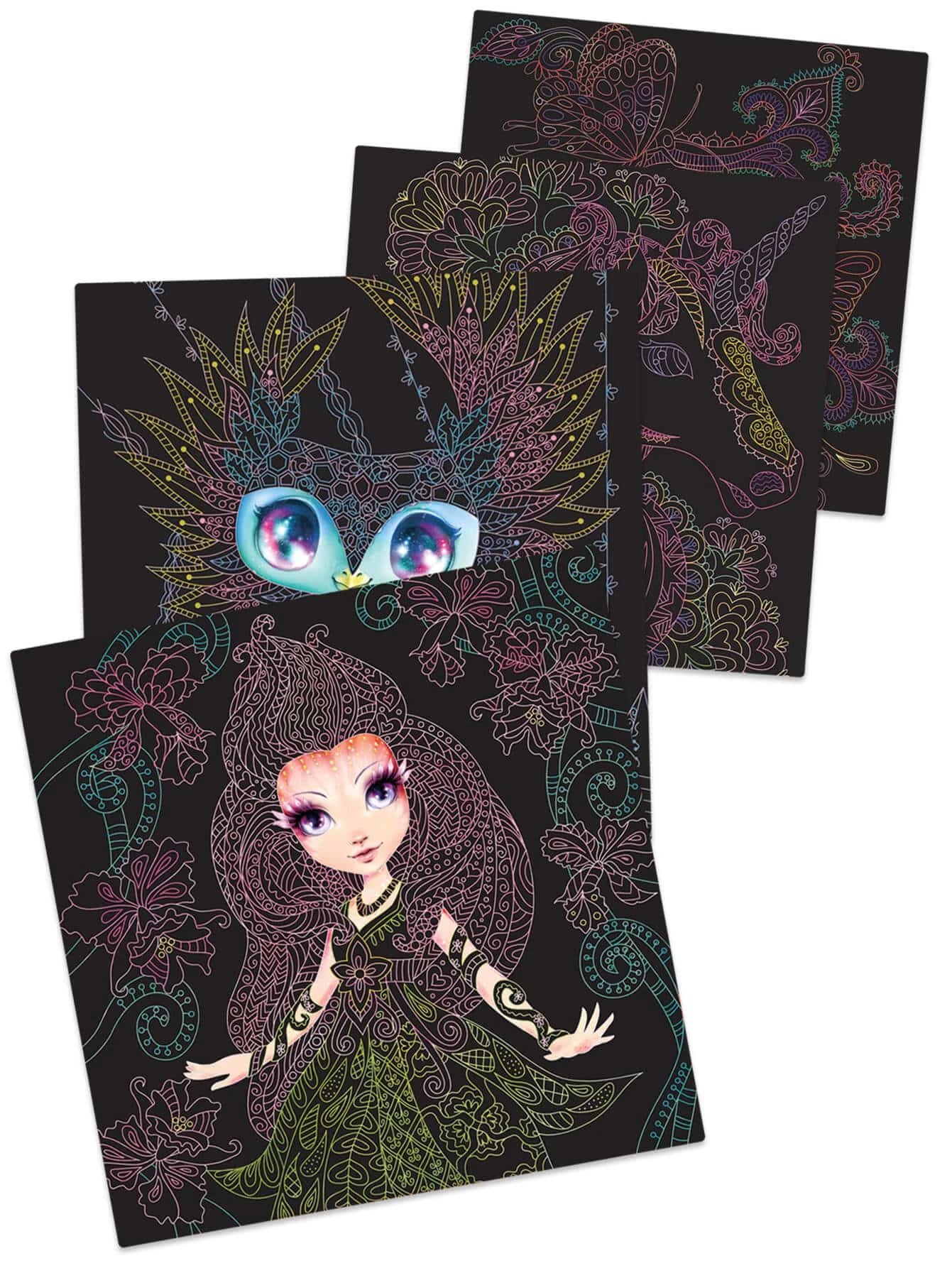 Nebulous Stars – Tableaux à Gratter Zen 6 Nebulous Stars – Tableaux à Gratter Zen – Image 4