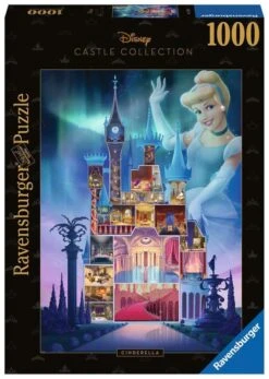 Ravensburger – Casse-tête 1000 Pcs Disney Castle Collection – Cendrillon