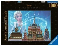 Ravensburger – Casse-tête 1000 Pcs Disney Castle Collection – Elsa