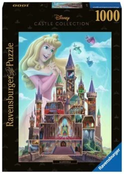 Ravensburger – Casse-tête 1000 Pcs Disney Castle Collection – Aurore