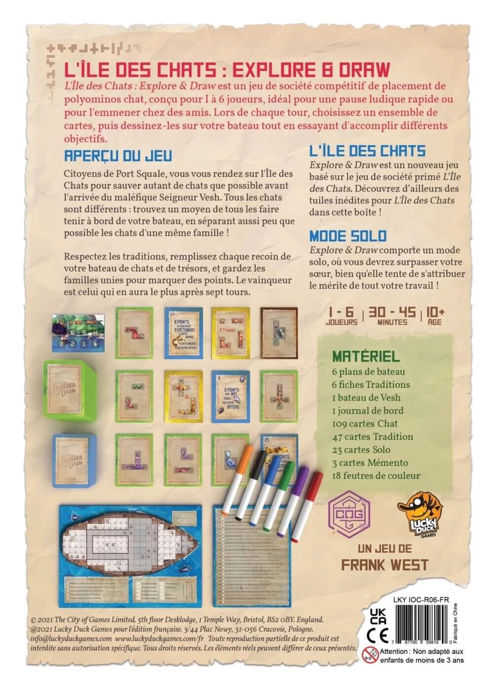 L’Île Des Chats – Explore & Draw (FR) 4 L’Île Des Chats – Explore & Draw (FR) – Image 2