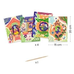 Djeco – Cartes à Gratter / Drôles De Maisons -Périphériques De Jeu 4da75430 5939 4e08 9c93 ba1b0e12ed08