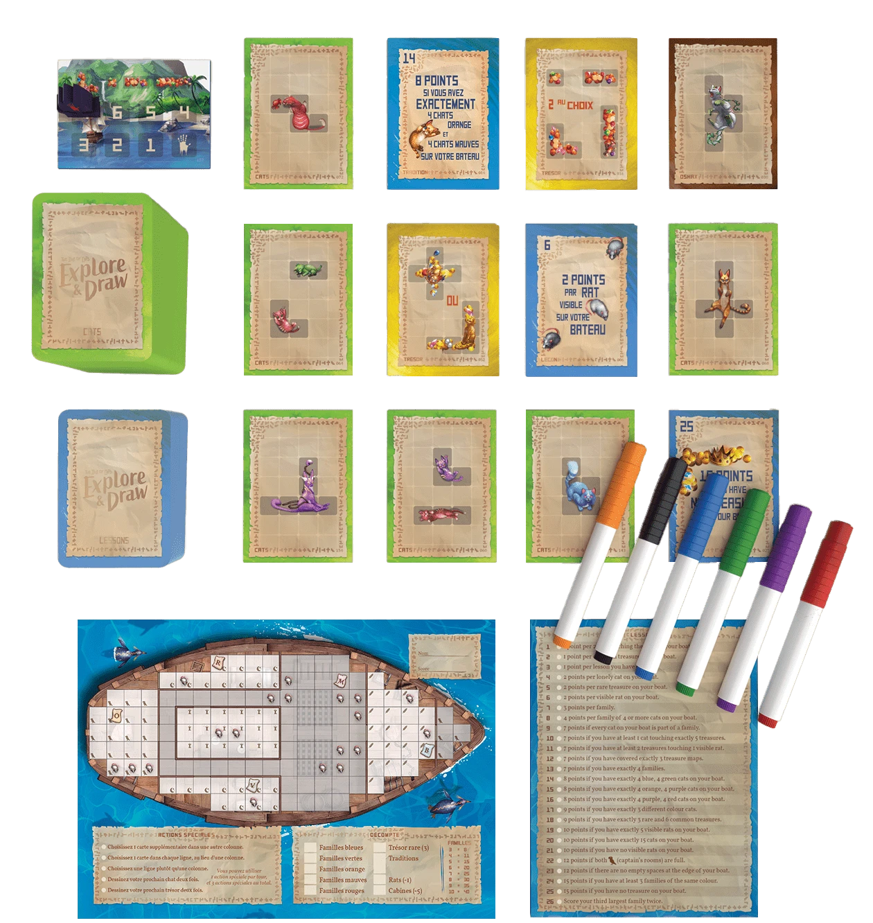 L’Île Des Chats – Explore & Draw (FR) 5 L’Île Des Chats – Explore & Draw (FR) – Image 3