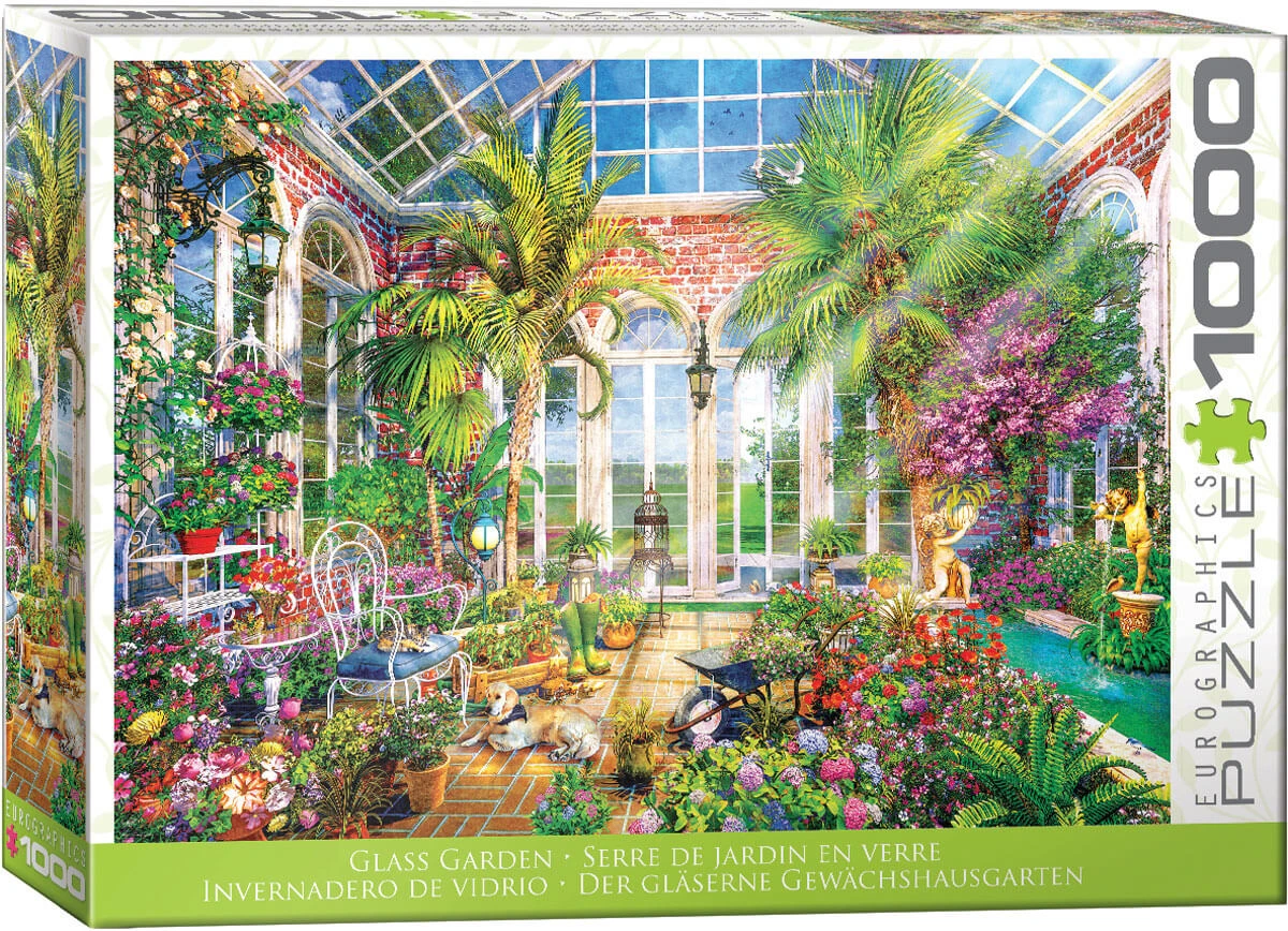 Eurographics – Casse-tête 1000 Pcs – Serre De Jardin En Verre 3 Eurographics – Casse-tête 1000 Pcs – Serre De Jardin En Verre