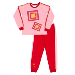 Pyjama 2 Pièces Passe-Partout : Passe-Carreau 5-6 Ans