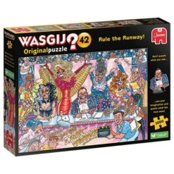 Wasgij? No. 42 Original – Casse-tête 1000 Pcs – Dominez La Piste!