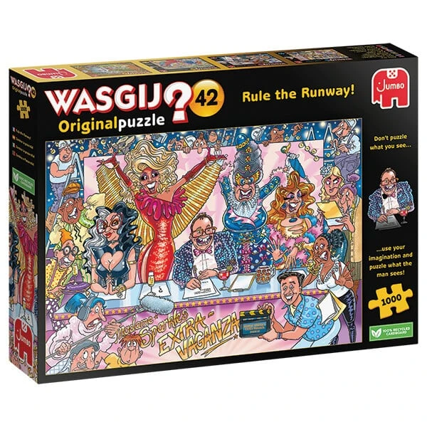Wasgij? No. 42 Original – Casse-tête 1000 Pcs – Dominez La Piste! 3 Wasgij? No. 42 Original – Casse-tête 1000 Pcs – Dominez La Piste!