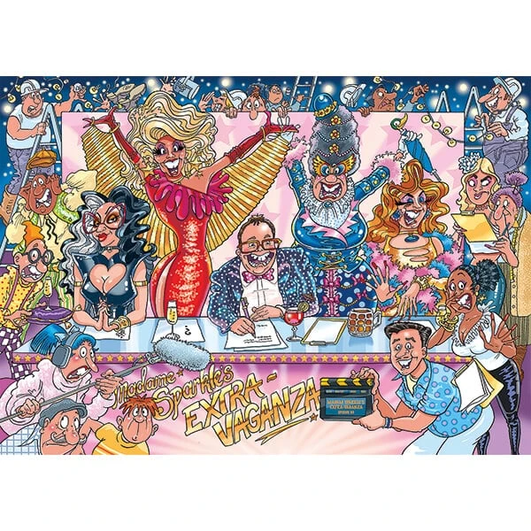 Wasgij? No. 42 Original – Casse-tête 1000 Pcs – Dominez La Piste! 4 Wasgij? No. 42 Original – Casse-tête 1000 Pcs – Dominez La Piste! – Image 2