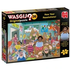 Wasgij? No. 36 Original – Casse-tête 1000 Pcs – Les Résolutions Du Nouvel An!