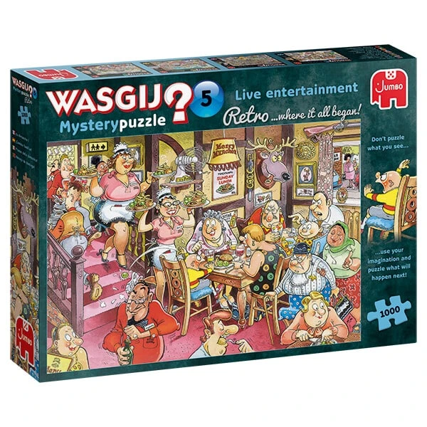 Wasgij? No. 5 Mystery Retro – Casse-tête 1000 Pcs – Déjeuner Du Dimanche 3 Wasgij? No. 5 Mystery Retro – Casse-tête 1000 Pcs – Déjeuner Du Dimanche