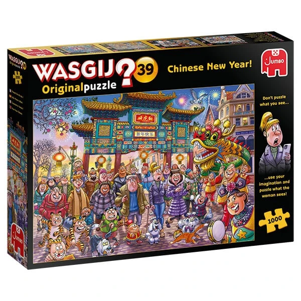 Wasgij? No. 39 Original – Casse-tête 1000 Pcs – Nouvel An Chinois 3 Wasgij? No. 39 Original – Casse-tête 1000 Pcs – Nouvel An Chinois