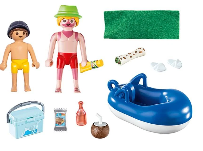 Playmobil Family Fun – Vacancier Avec Coups De Soleil Et Bouée #70112 4 Playmobil Family Fun – Vacancier Avec Coups De Soleil Et Bouée #70112 – Image 2