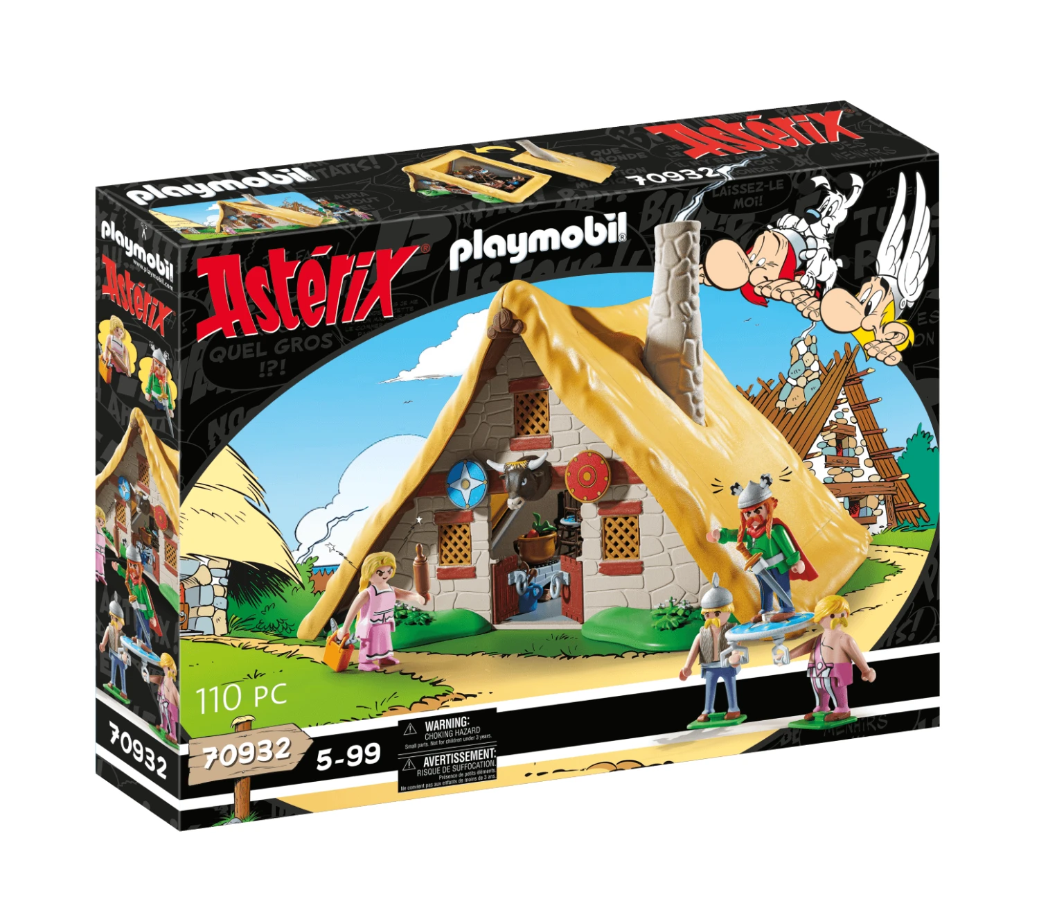 Playmobil Astérix – La Hutte D’Abraracourcix #70932 3 Playmobil Astérix – La Hutte D’Abraracourcix #70932