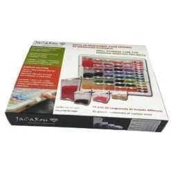 Jacarou – Boite De Rangement Pour Diamants – 42 Contenants -Périphériques De Jeu Broderie de Diamants Boite de rangements 42 contenants Jacarou Cadeaux Chez Guy 5