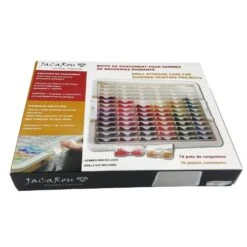 Jacarou – Boite De Rangement Pour Diamants – 78 Contenants -Périphériques De Jeu Broderie de Diamants Boite de rangements 78 contenants Jacarou Cadeaux Chez Guy 4