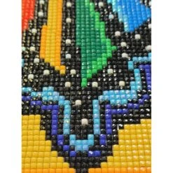 Jacarou – Broderie De Diamants 30 Cm X 30 Cm – Coeur Bleu Nuit -Périphériques De Jeu COEUR BLEU NUIT4