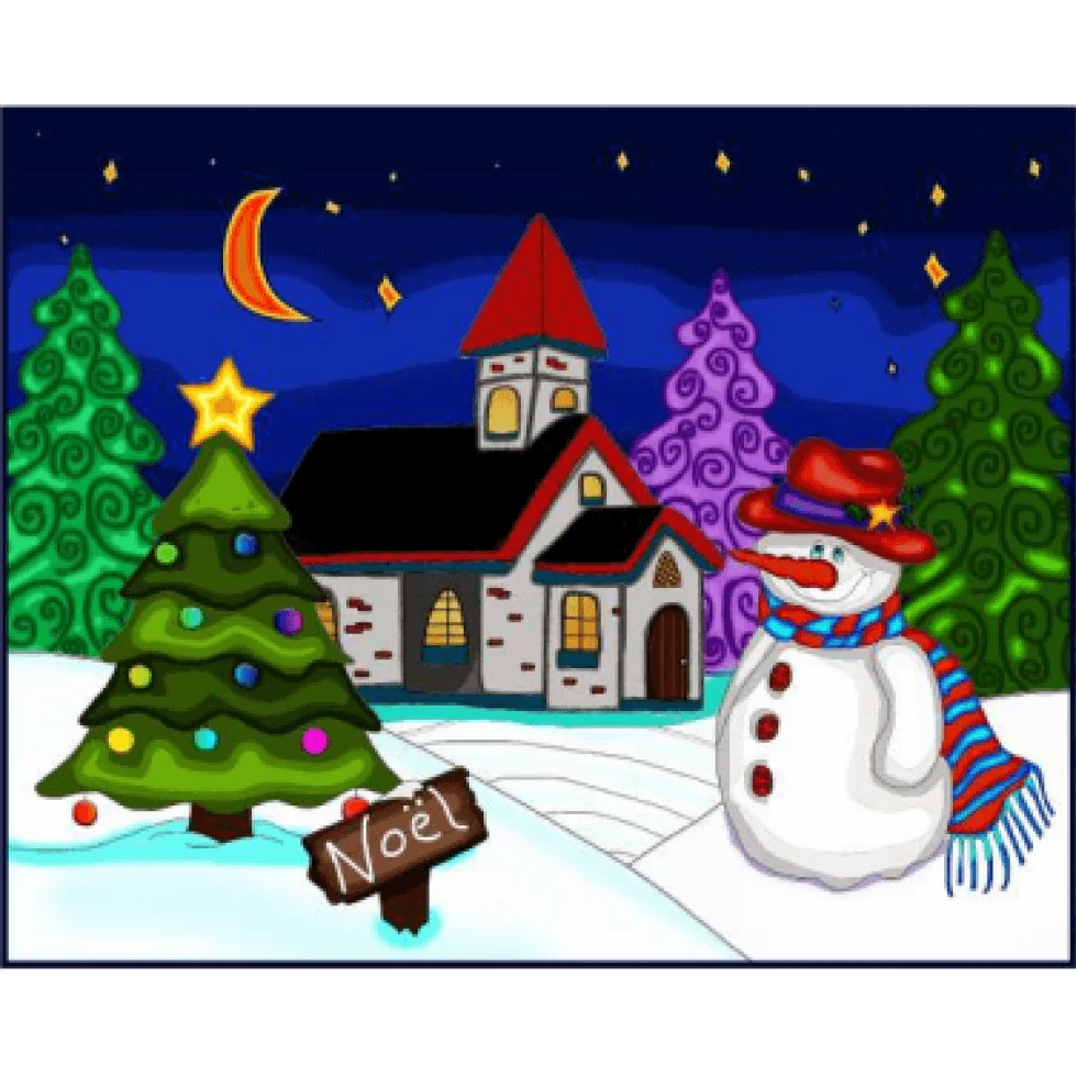 Jacarou – Broderie De Diamants 50 X 40 Cm – Sainte Nuit 3 Jacarou – Broderie De Diamants 50 X 40 Cm – Sainte Nuit