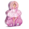 Djeco – Casse-tête Silhouette 36 Pcs – La Ballerine à La Fleur