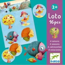 Loto 16 Pcs 4 Saisons – Djeco