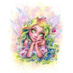 Jacarou – Broderie De Diamants Deluxe 50 X 70 – Dreamy Fae