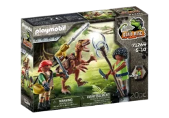 Playmobil Dino Rise – Deinonychus Et Guerriers #71264