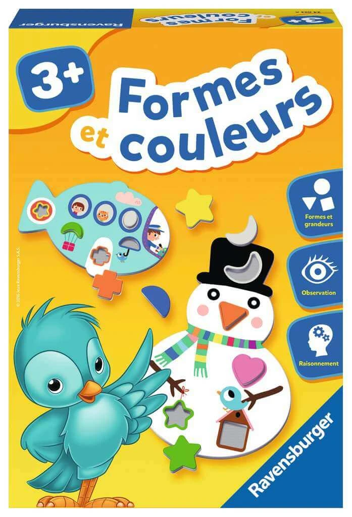 Ravensburger – Formes Et Couleurs 3 Ravensburger – Formes Et Couleurs