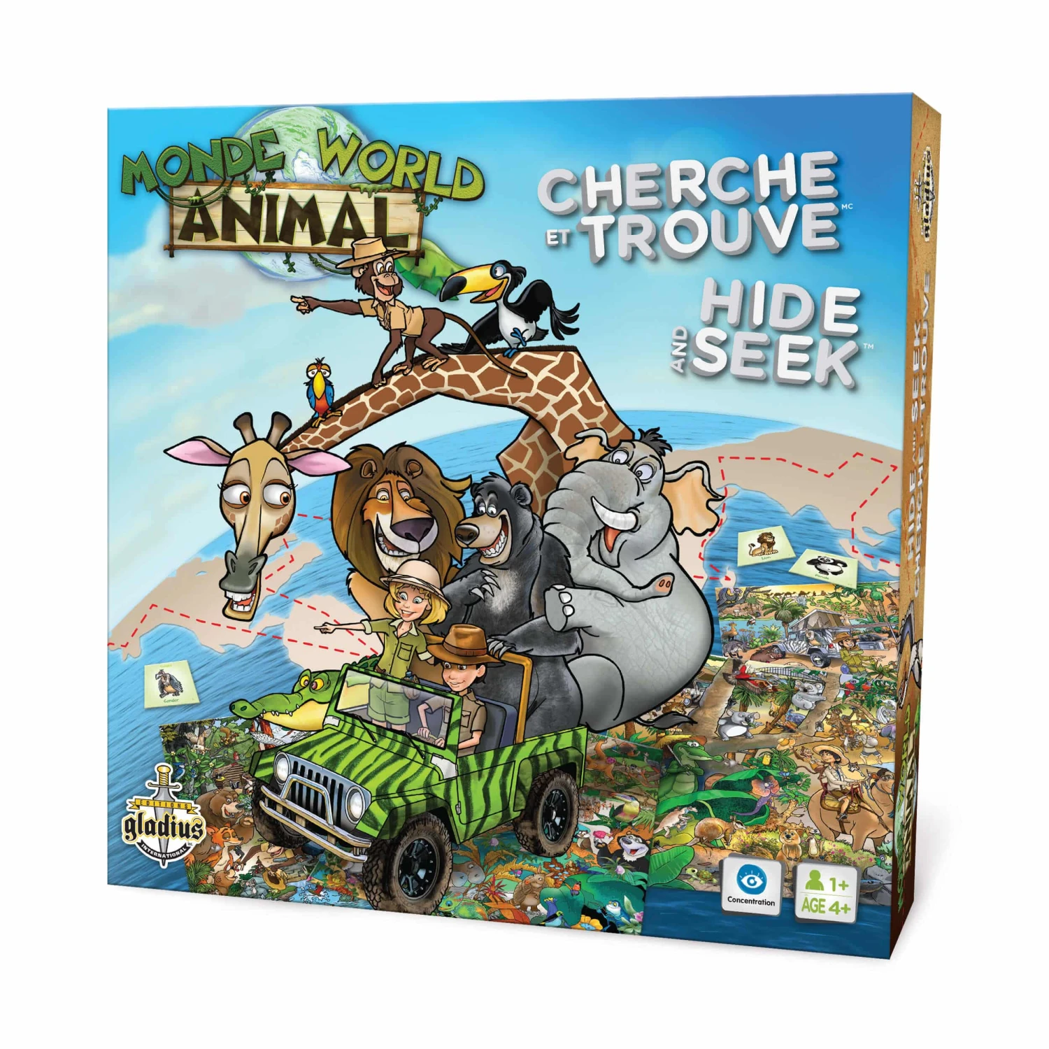Cherche Et Trouve – Monde Animal 3 Cherche Et Trouve – Monde Animal