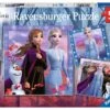Ravensburger – Casse-tête 3 X 49 Pcs – Le Voyage Commence – La Reine Des Neiges 2 -Périphériques De Jeu Le voyage commence