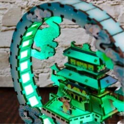 Jacarou – Lampe En Bois LED à Assembler – Pleine Lune -Périphériques De Jeu MOON GREEN 1800 980x980 1