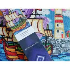 Jacarou – Broderie De Diamants 50 Cm X 40 Cm – Phare -Périphériques De Jeu Mandala Phare Jacarou Cadeaux Chez Guy 3