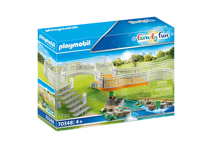 Playmobil Family Fun – Extension Pour Parc Animalier # 70348 3 Playmobil Family Fun – Extension Pour Parc Animalier # 70348
