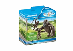 Playmobil Family Fun – Gorille Avec Ses Petits # 70360
