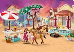 Playmobil Spirit – Festival De Miradero # 70694 -Périphériques De Jeu Playmobil Spirit 70694 Festival de Miradero Cadeaux Chez Guy 4