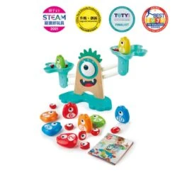 Hape – Balance Maths Monstres 8 Hape – Balance Maths Monstres -Périphériques De Jeu R5144H9