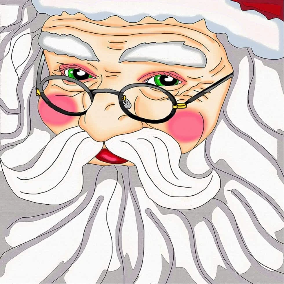 Jacarou – Broderie De Diamants 30 X 30 Cm – Papa Noël 3 Jacarou – Broderie De Diamants 30 X 30 Cm – Papa Noël