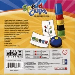 Speed Cups – Les Gobelets En Folie (FR) -Périphériques De Jeu SPEED CUPS LES GOBELETS EN FOLIE 0626570626138 2 Z