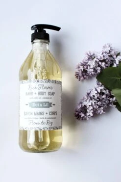 Dot & Lil Savon Mains Et Corps Fleur De Riz