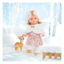 Corolle – Poupée Priscille Hiver En Fleurs -Périphériques De Jeu jpg 1 3