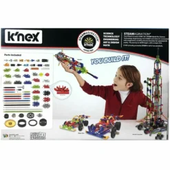 K’NEX – Ensemble De Construction 500 Pcs 5 K’NEX – Ensemble De Construction 500 Pcs -Périphériques De Jeu knx 80212 2 lg
