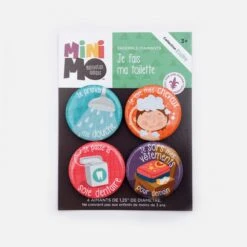 Minimo – Ensemble D’aimants  »Je Fais Ma Toilette »