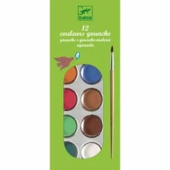 12 Pastilles De Gouache / Classique – Djeco