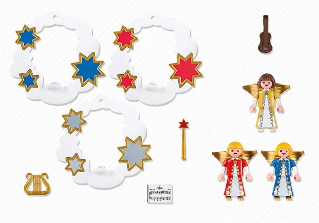 Playmobil Christmas – Décoration De Noël Ange #5591 4 Playmobil Christmas – Décoration De Noël Ange #5591 – Image 2